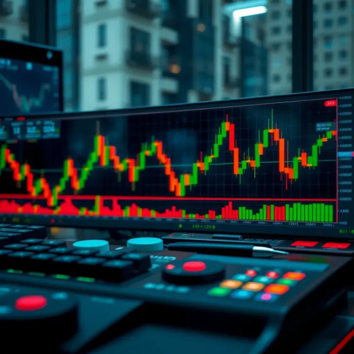 Forex trading setup showing technical indicators confirming chart pattern signals